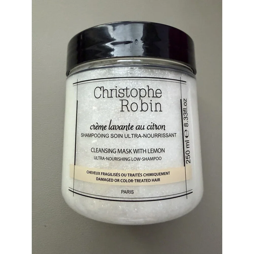 Christophe Robin Crème Lavante au Citron Hair Mask Lemon No Silicones 8.33